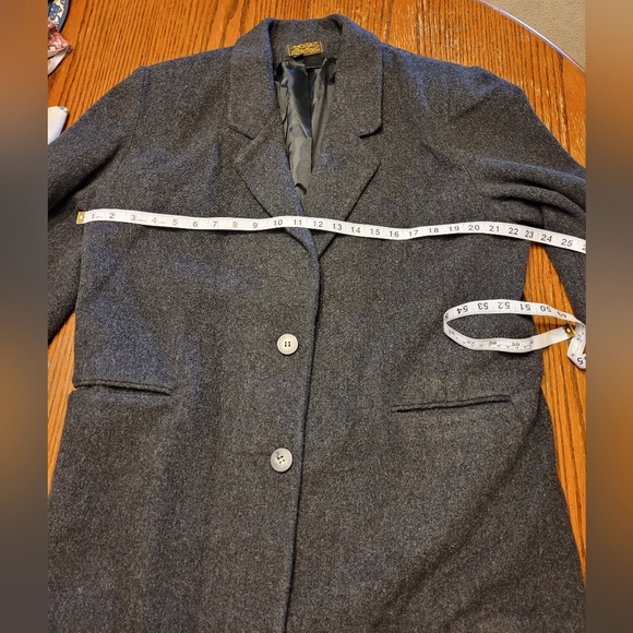 LAST CHANCE Vintage Eddie Bauer 100% Wool Women's Blazer Size Large - Picture 15 of 15